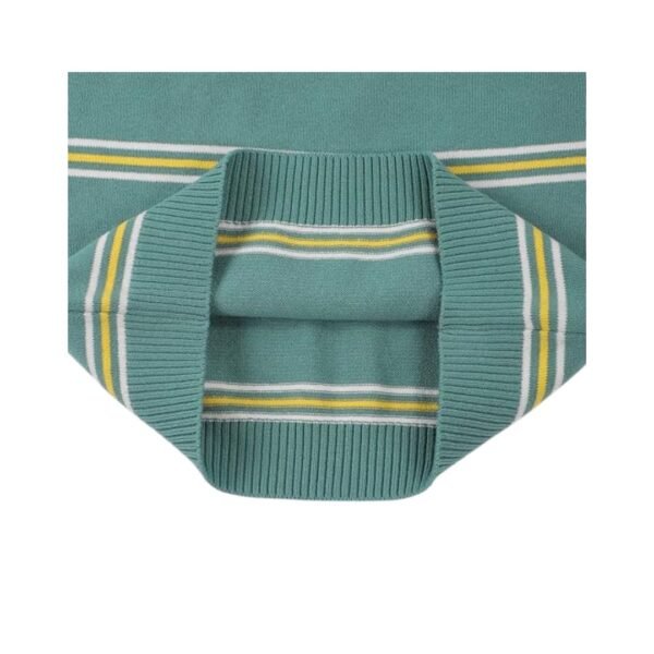 Nylor Girls Slim Fit Striped Knit Sweatshirt - Image 3