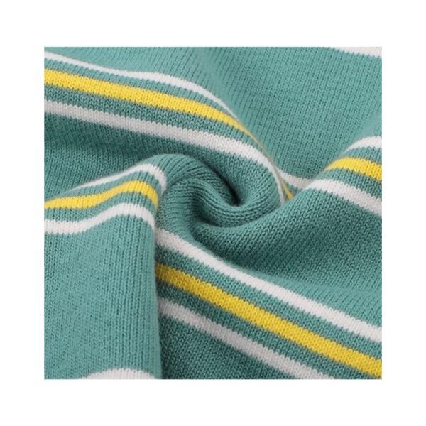 Nylor Girls Slim Fit Striped Knit Sweatshirt - Image 4